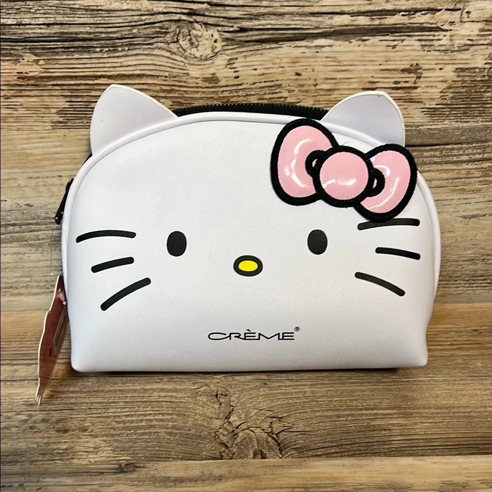 Hello Kitty x the Creme Shop Make Up Cosmetics Bag NWT!